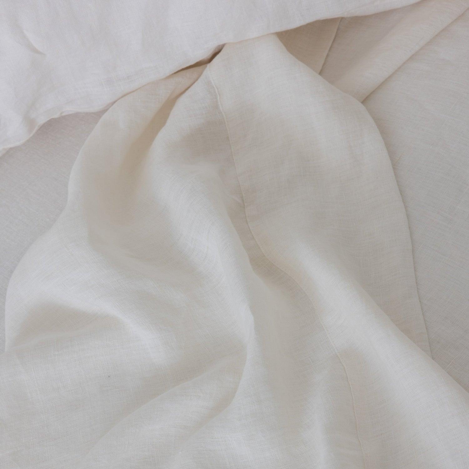 Natural linen fabric texture